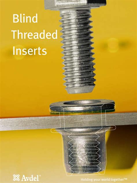 nut inserts for sheet metal|threaded inserts for metal.